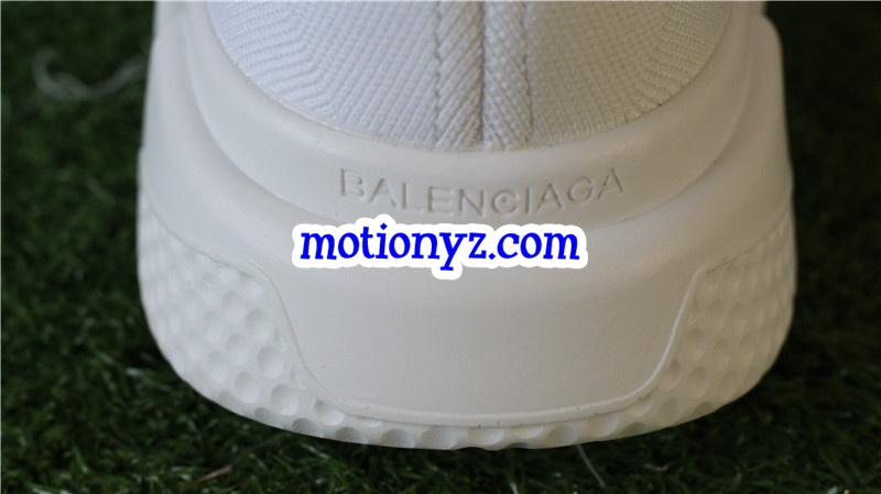 Balenciaga Speed Trainer Sock Race Runners White